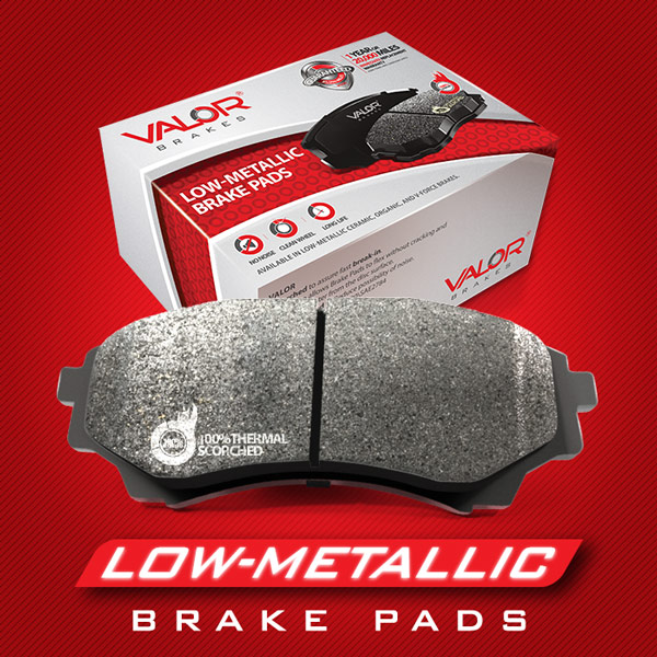 Valor Brakes Low_Metallic Brake pads